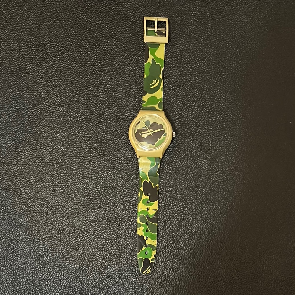 Bape Camouflage Pattern Watch